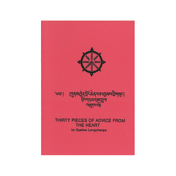 Thirty Pieces of Advice