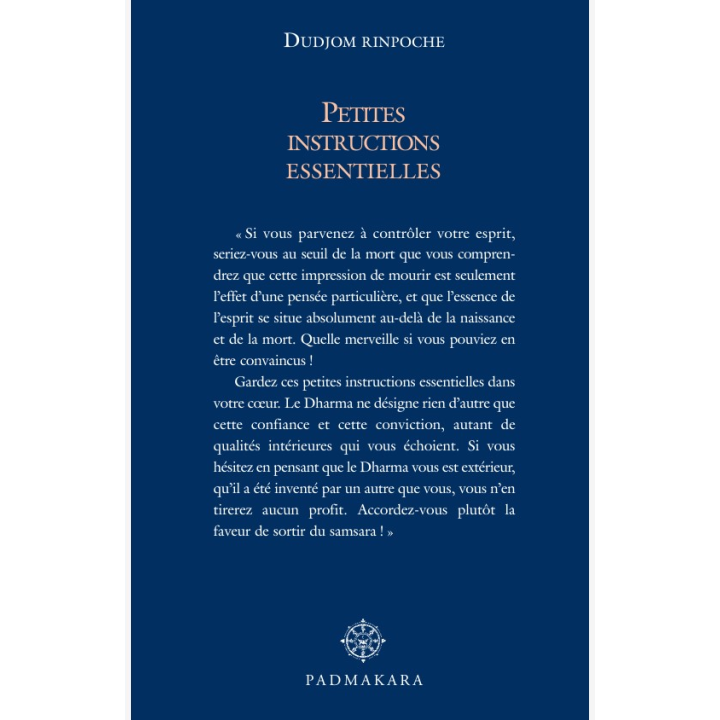 Petites instructions essentielles