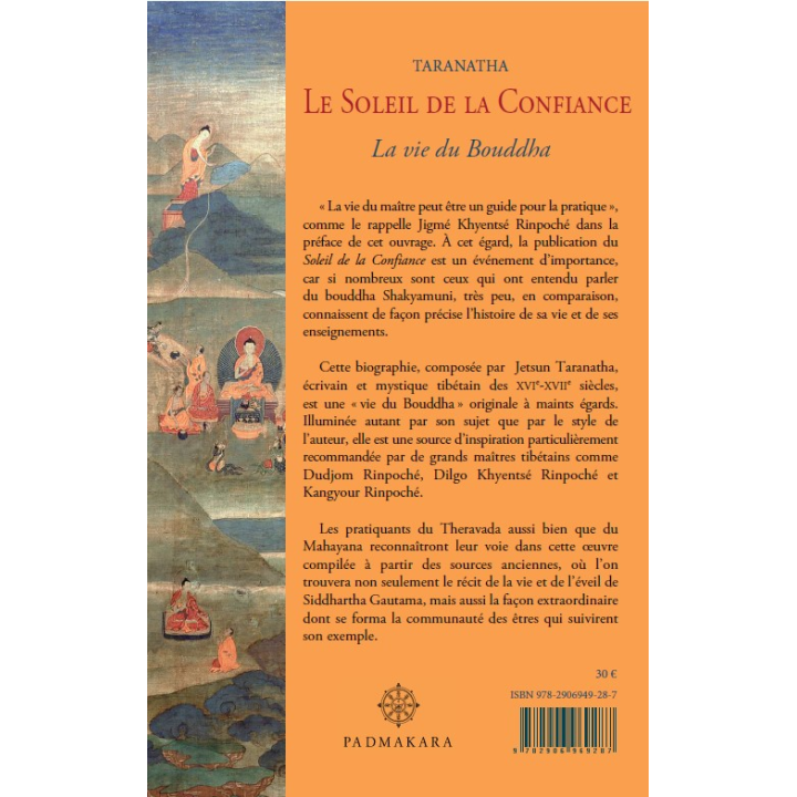 Le Soleil de la confiance, la vie du Bouddha