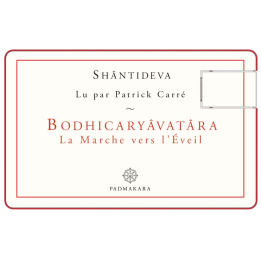 Bodhicaryâvatâra - La Marche vers l'Eveil Livre Audio Mp3 sur clé USB-A et USB-C